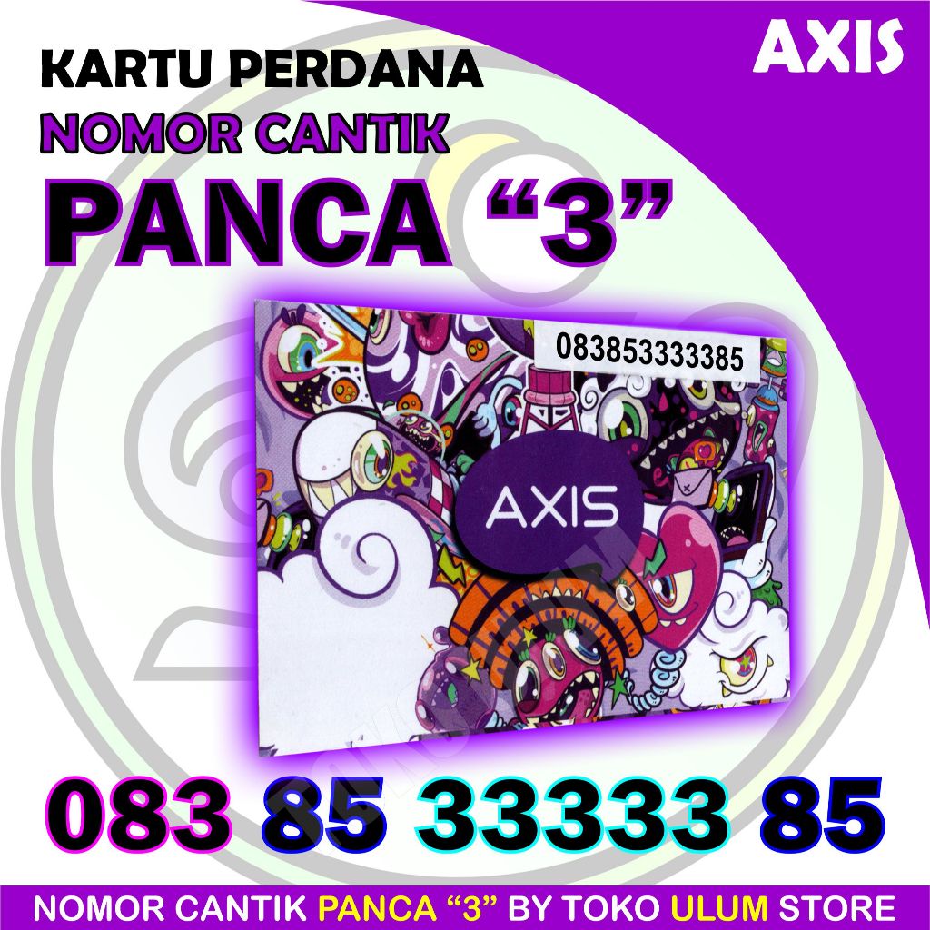 Nomor Cantik Axis Panca "3"