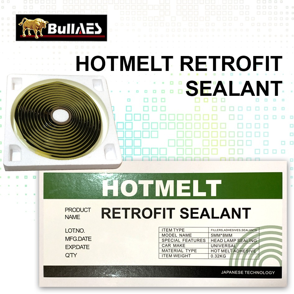 

Lem Perekat Lampu Mika Headlamp Original OEM Orgavyl Snake Glue Butyl Sealant Retrofit Bi Xenon Hotmelt