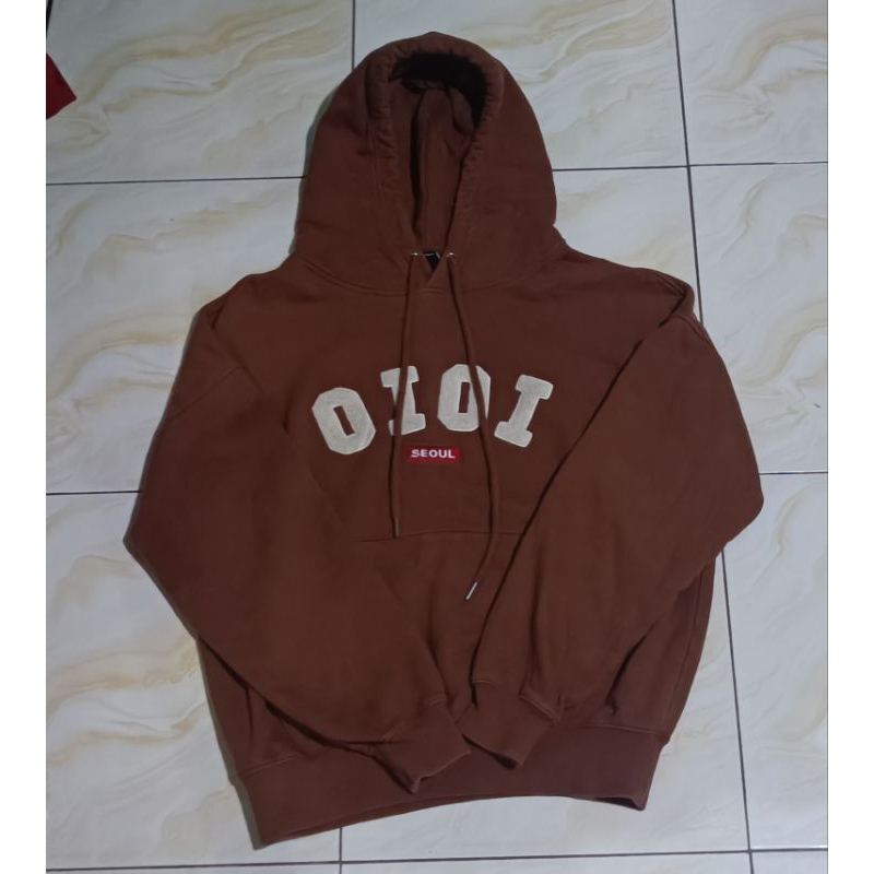 Hoodie oioi brown