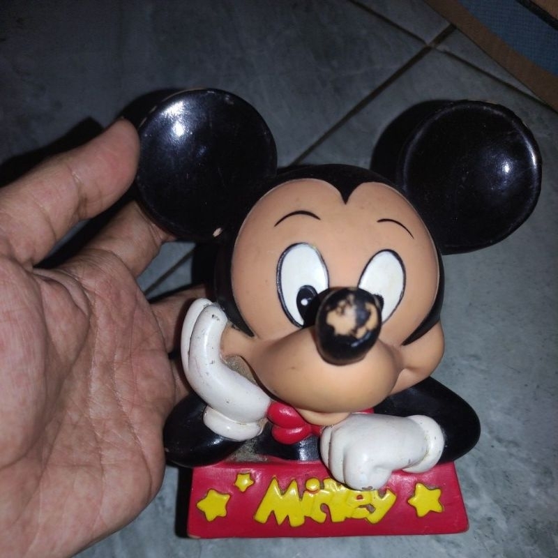 Figure Mickey Mouse celengan coin Bank Piggy Bank