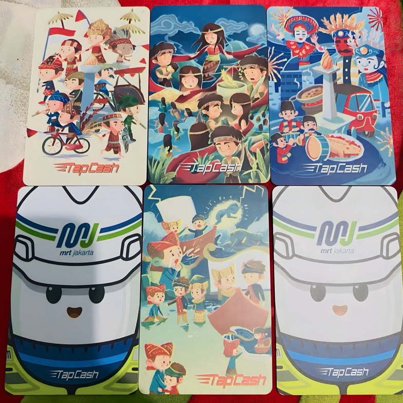 Terlaris BNI TapCash LIMITED EDITION LEGENDA INDONESIA bisa NFC