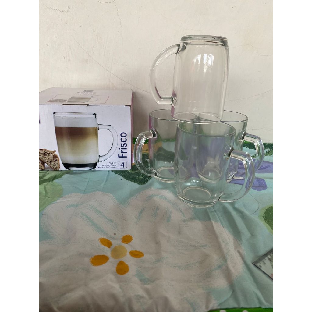 BARNIQ Gelas Kopi / Gelas Es Kopi / Cangkir Beling / Gelas Frisco / Gelas Fresco