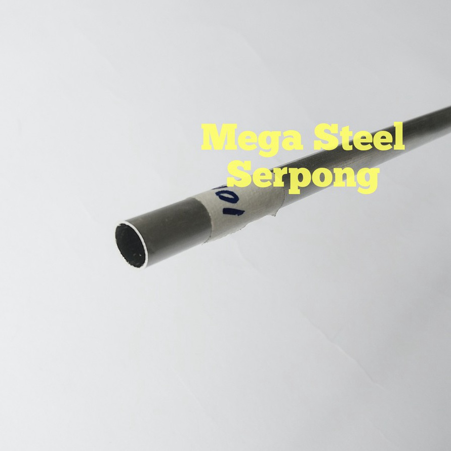 KP8 Pipa Alumunium Bulat 1 mm Tebal 5 mm Panjang 1195 cm