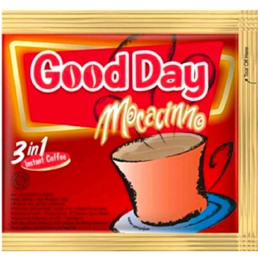 

GOOD DAY MOCCACINO 10 SCH X 20 GR