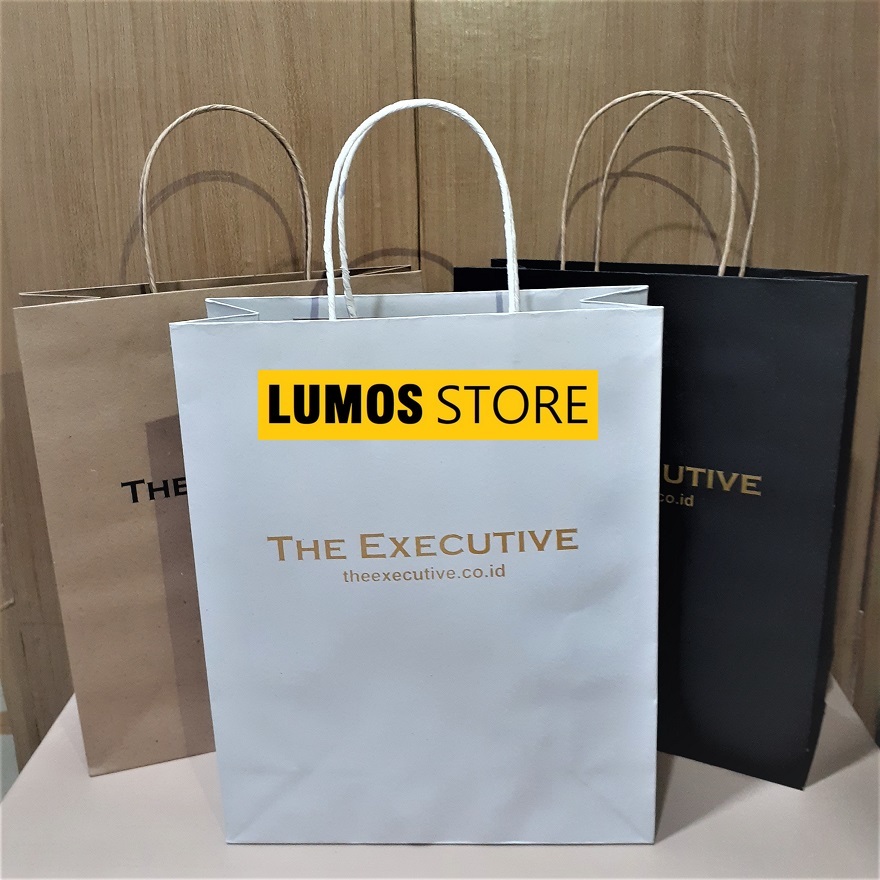 

Paper bag Executive medium 2 sisi 33 x 26 x 12 cm