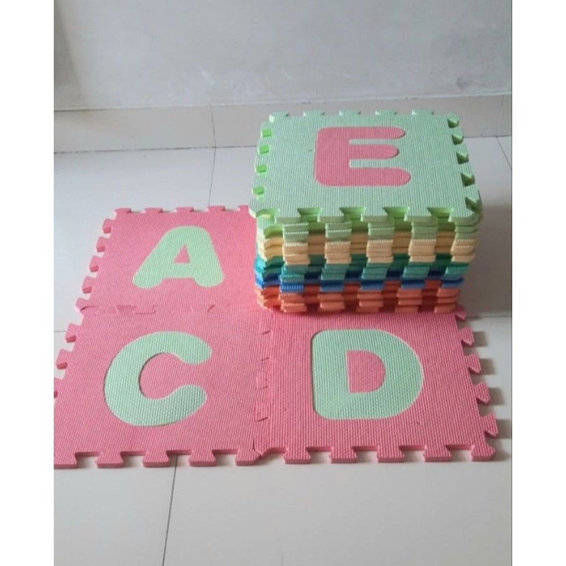 Preloved Matras / Alas / Karpet Anak Abjad