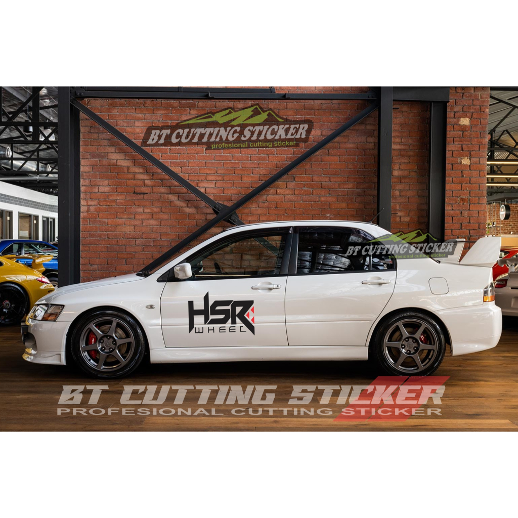 HSR WHEEL Sticker hsr sticker velg mobil hsr wheel stiker