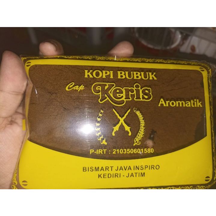 

Kopi Bubuk Cap Keris 100gr/ Bubuk Murah