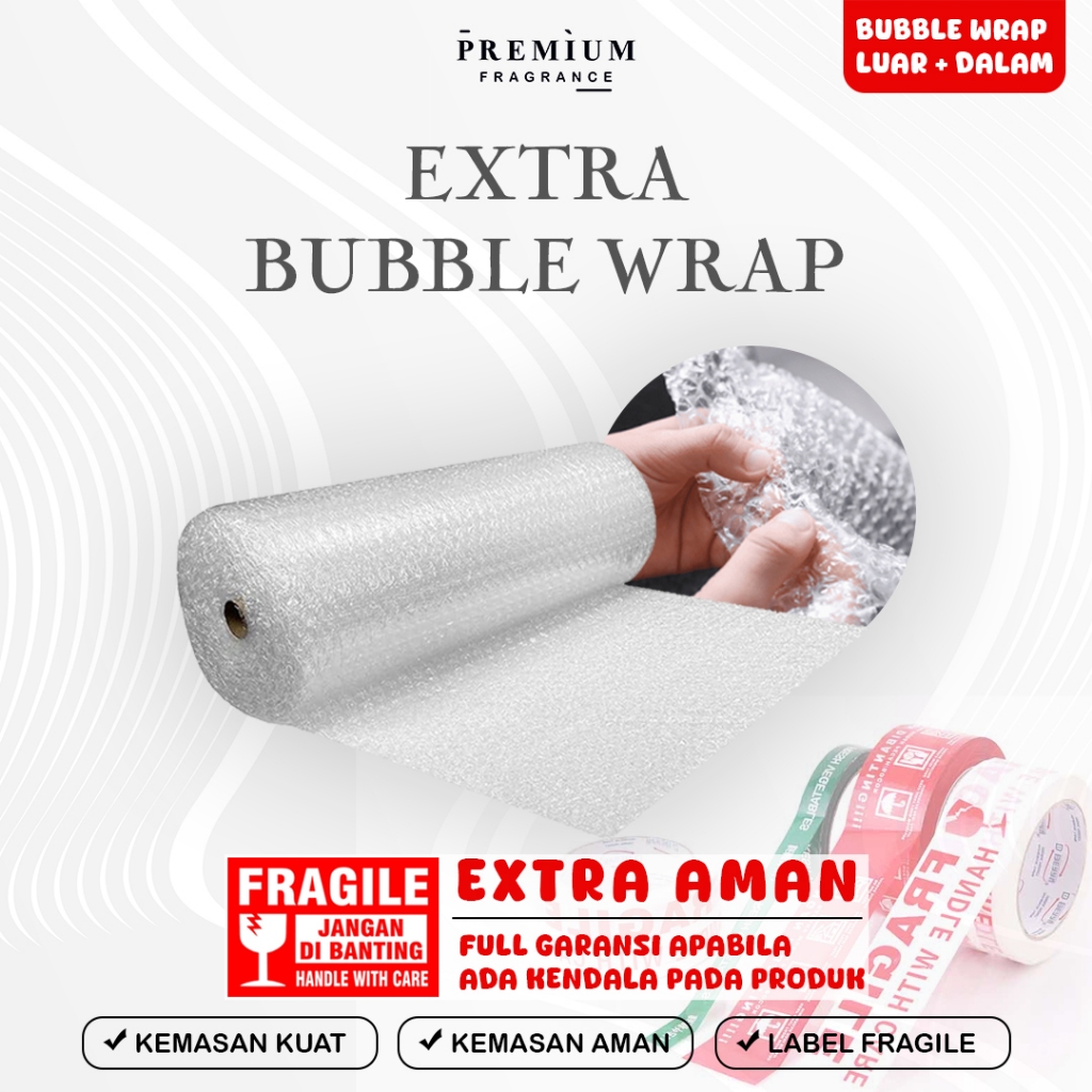 

TAMBAHAN PACKING BUBBLE WRAP | Extra Bubble Wrap - Extra Tebal & Aman