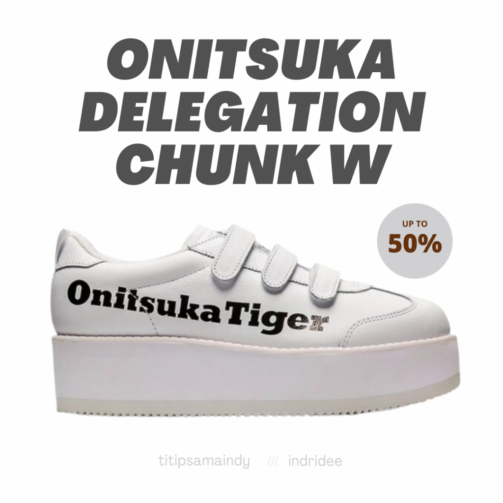 [SALE BNIB] ONITSUKA TIGER DELEGATION CHUNK W