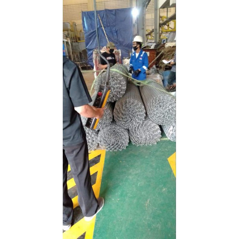 Kawat Harmonika Galvanis 3,4mm (Bwg 10) Kotak/Lubang 5cm x5cm