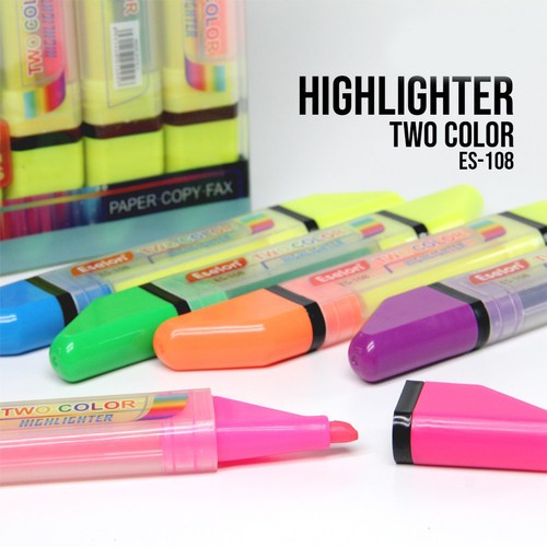 

STABILO 2 SISI WARNA HIGHLIGHTER STABILO SAFARI BRAND