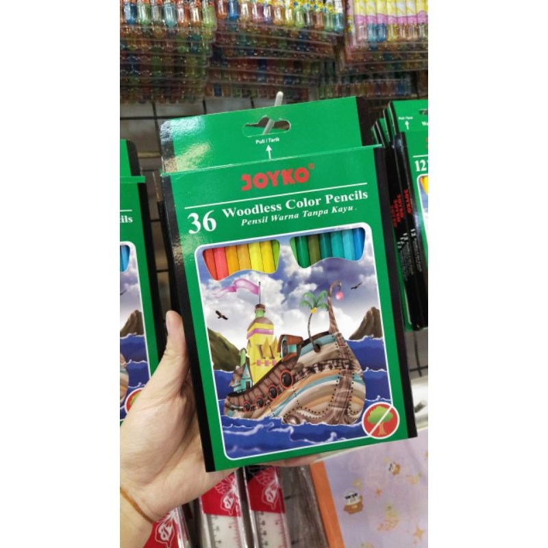 

Pensil warna joyko 36 warna kode CP-122