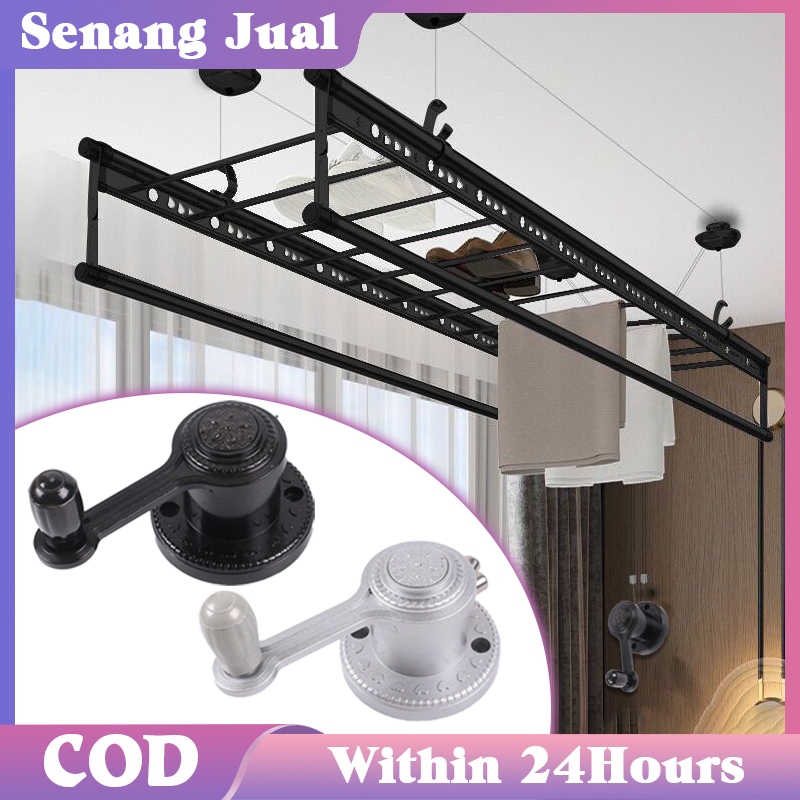 Gagang Jemuran Multifungsi Sparepart Jemuran Katrol Jemuran Lifting  Aluminium