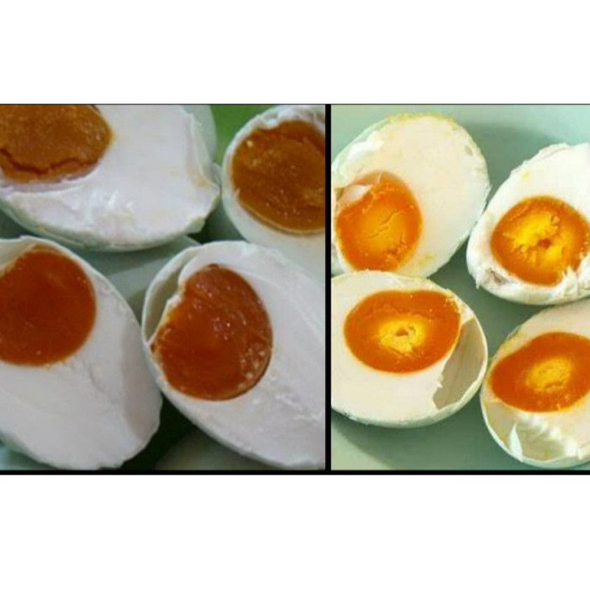 

TELUR ASIN MASIR Berminyak Ukuran sedang/Kecil
