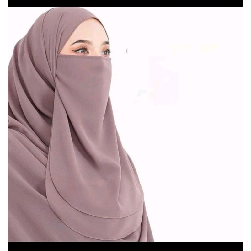 cadar murah oval 2 layer ceruty baby doll