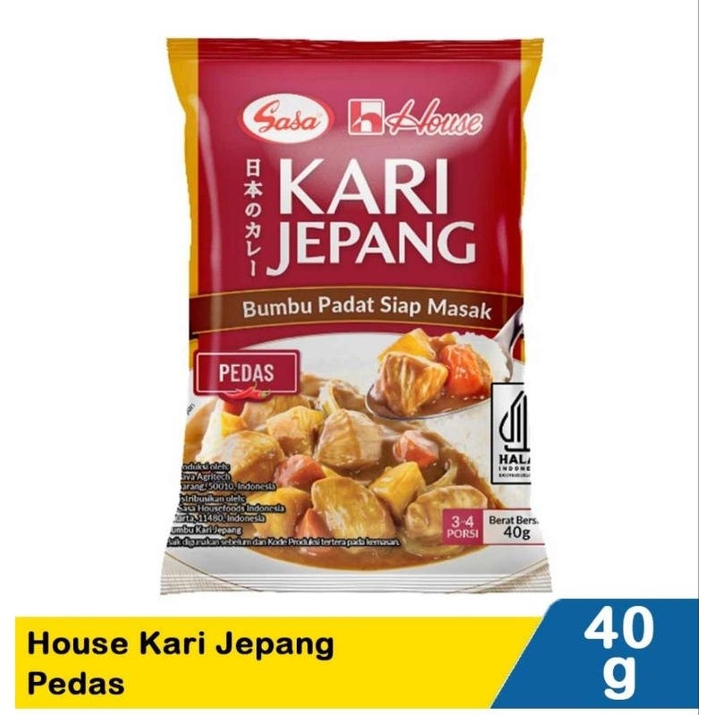 

Sasa Bumbu Kari Jepang Rasa Pedas isi 40 gram