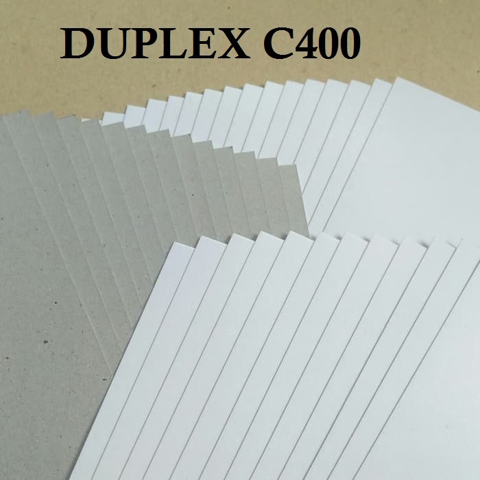 

DUPLEX COATED C400 GSM 79 CM X 110 CM / 0.79 M X 1.10 M