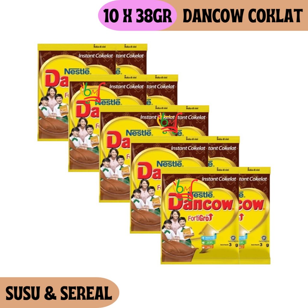 

Dancow Cokelat Fortigro Bubuk Kemasan Renceng