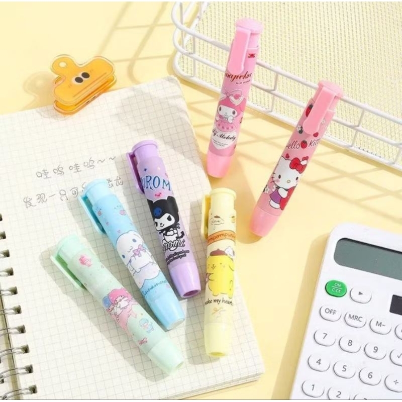 

Penghapus Mekanik Lucu Dengan Motif Sanrio Dan Lotso