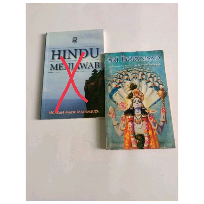 ori HINDU MENJAWAB, SRI ISOPANISAD, HARGA SATUAN STOK DI DESKRIPSI