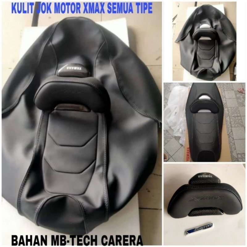 kulit jok motor yamaha xmax new connected 2023 2024,xmax old 2022 bahan mbtech