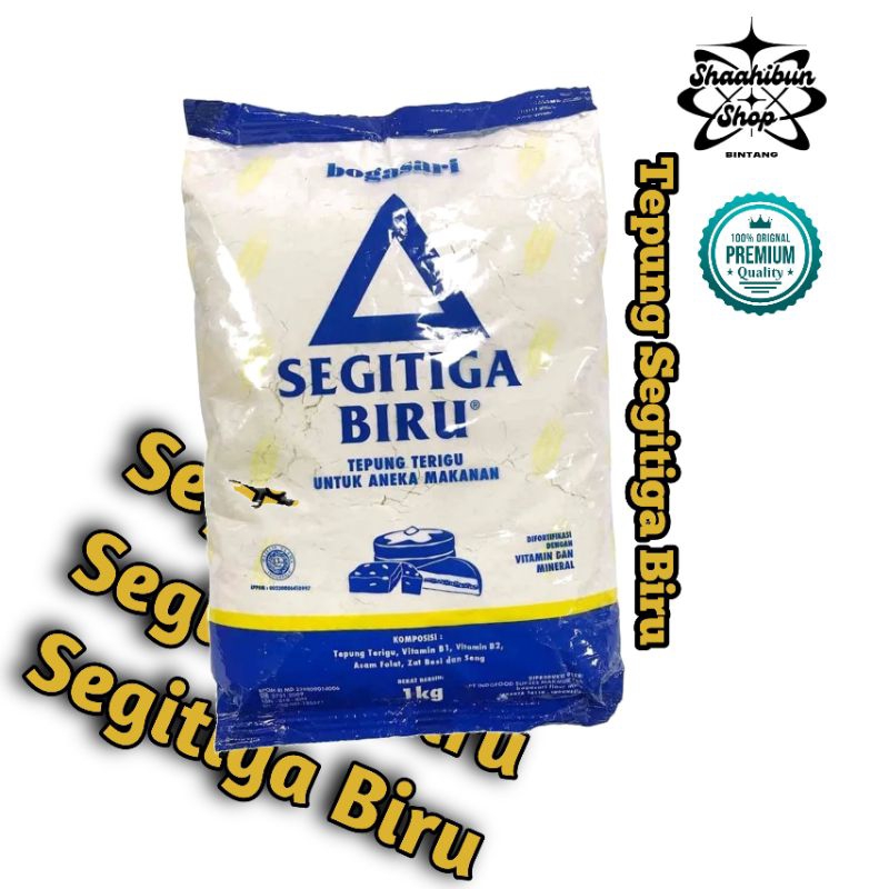 

4 | BOGASARI Tepung Terigu Segitiga Biru Bening 1 kg