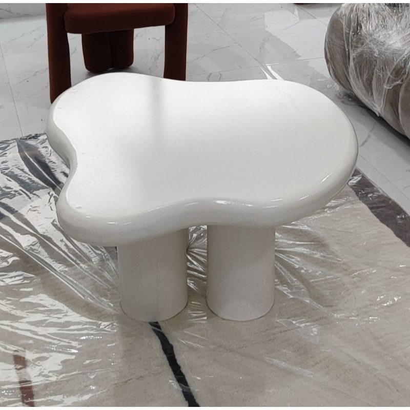 Aesthetic Coffee Table - Meja Kopi Putih
