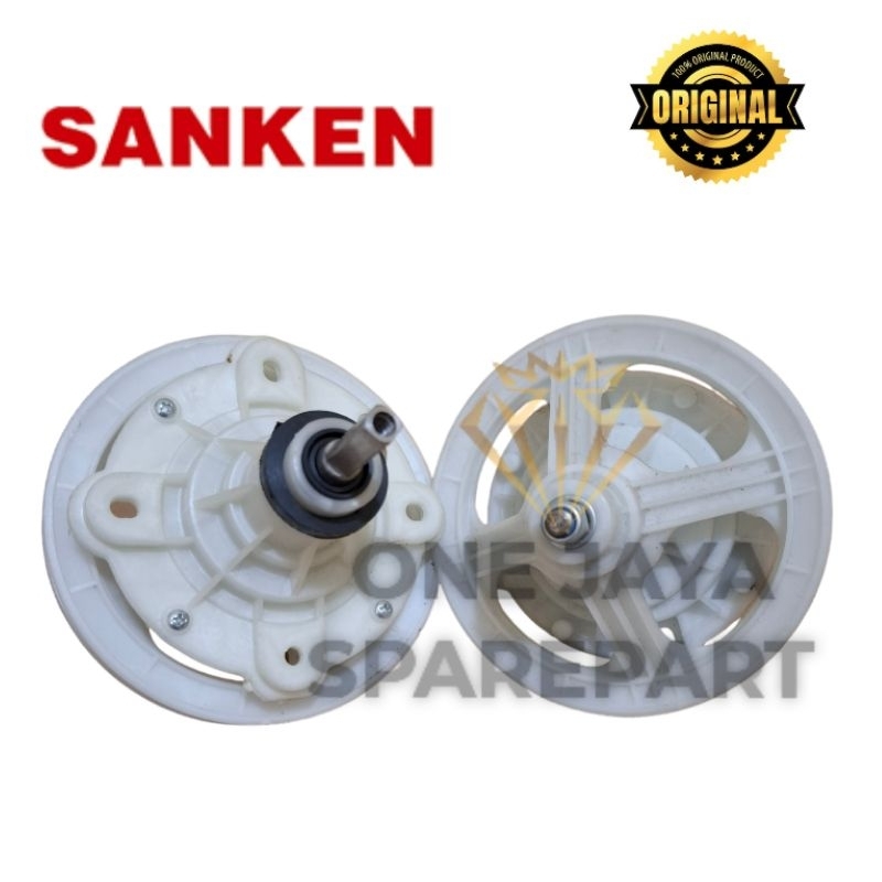 TW-880 GEARBOX GIRBOX Mesin cuci SANKEN 2 Tabung Pully TW 880