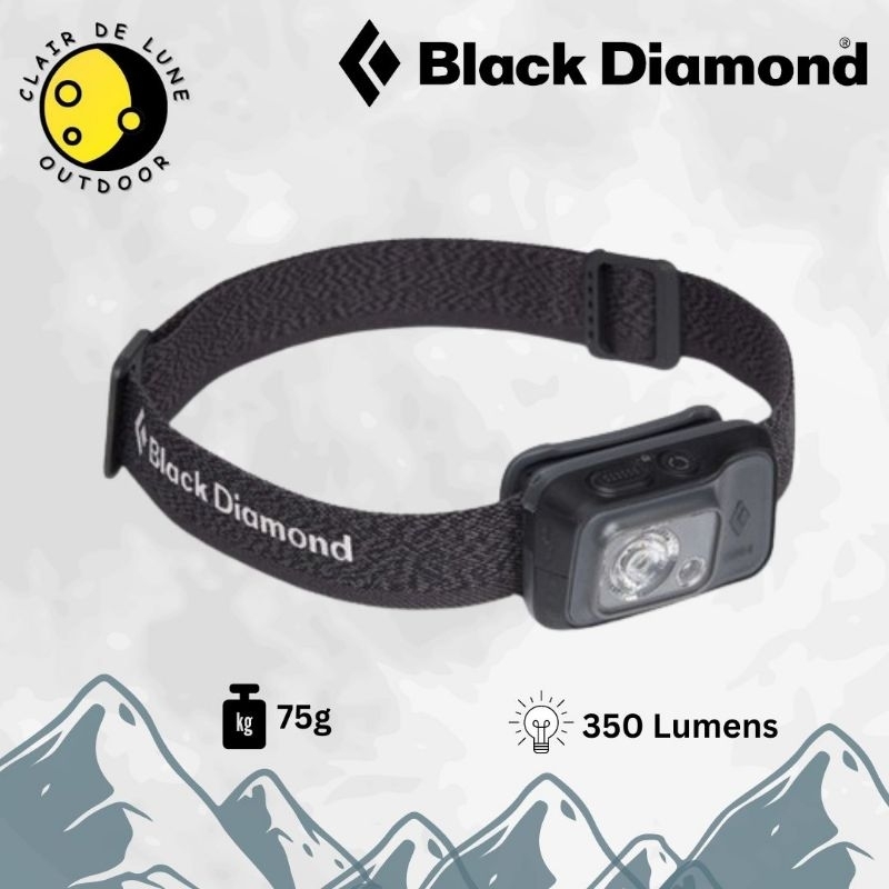 Headlamp Black Diamond Cosmo 350-R / Senter Kepala Black Diamond