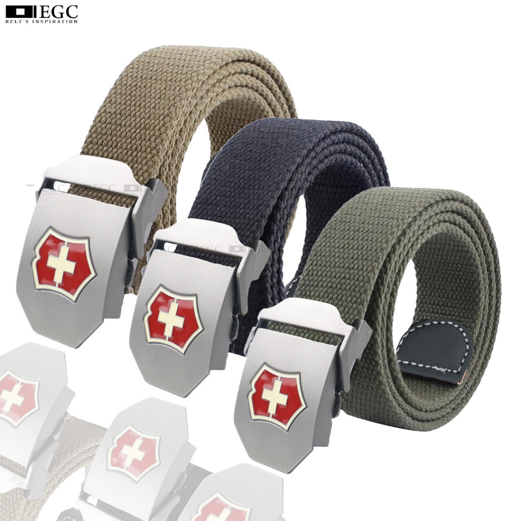 GESPER IKAT PINGGANG PRIA KATUN ARMY TACTICAL ASLI ORI SABUK BELT IMPORT POLOS - Z-E