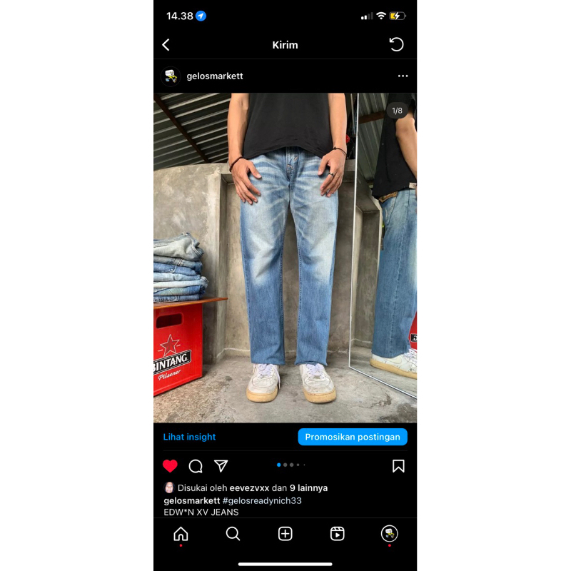 EDWIN XV JEANS