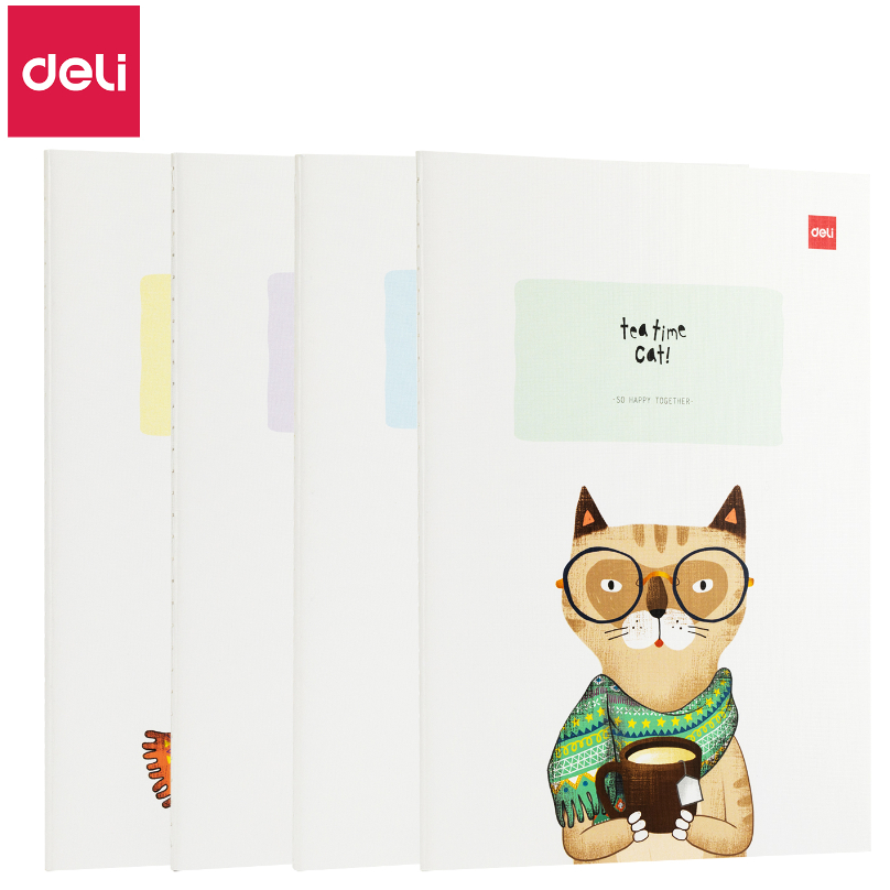 

Deli Sewing Notebook Tea Time / Buku Tulis Sekolah A5 38 58 Lembar ENB540