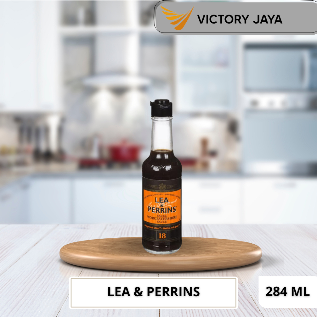 

L&P Lea perrins kecap inggris 284ml