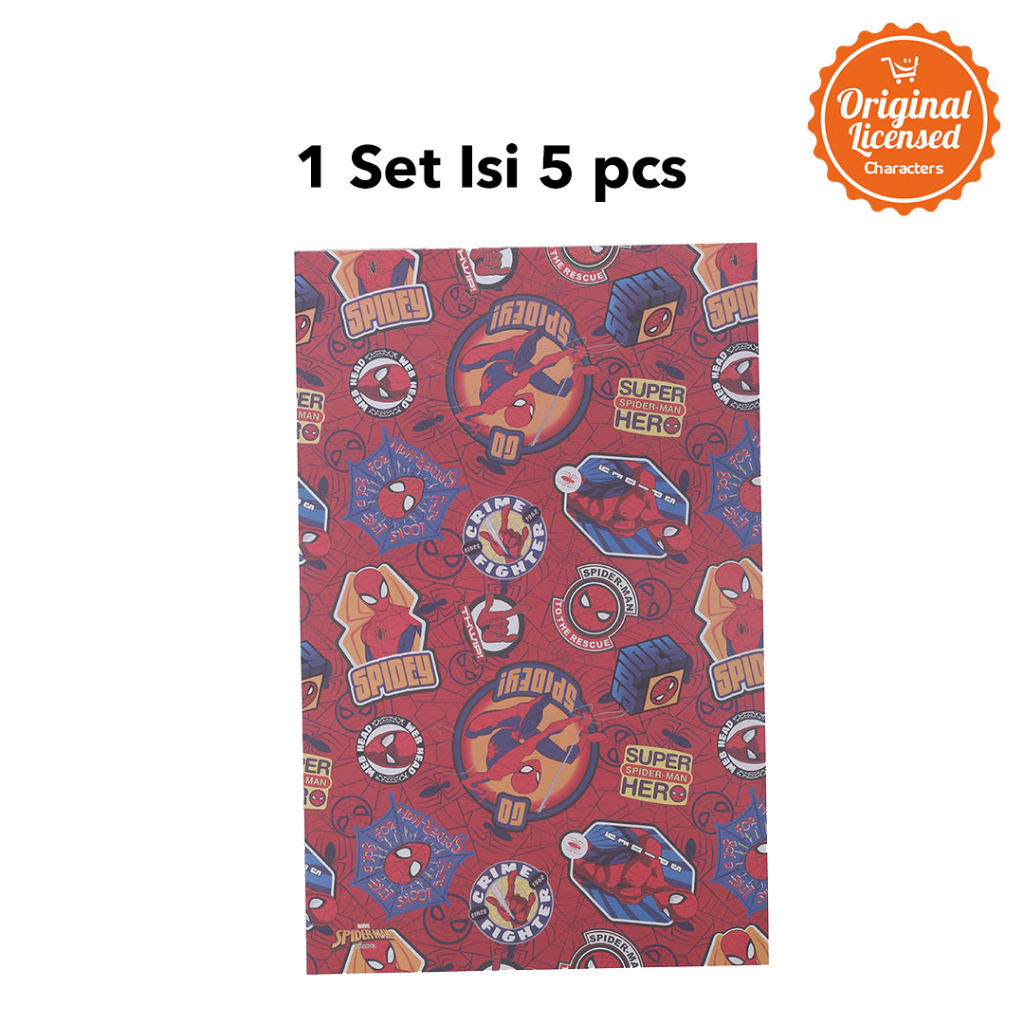 

Spiderman Kertas Kado Merah 50x64