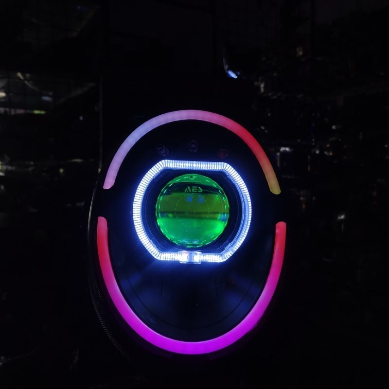 LAMPU DEPAN SCOOPY 2017-2019 BILLED AES