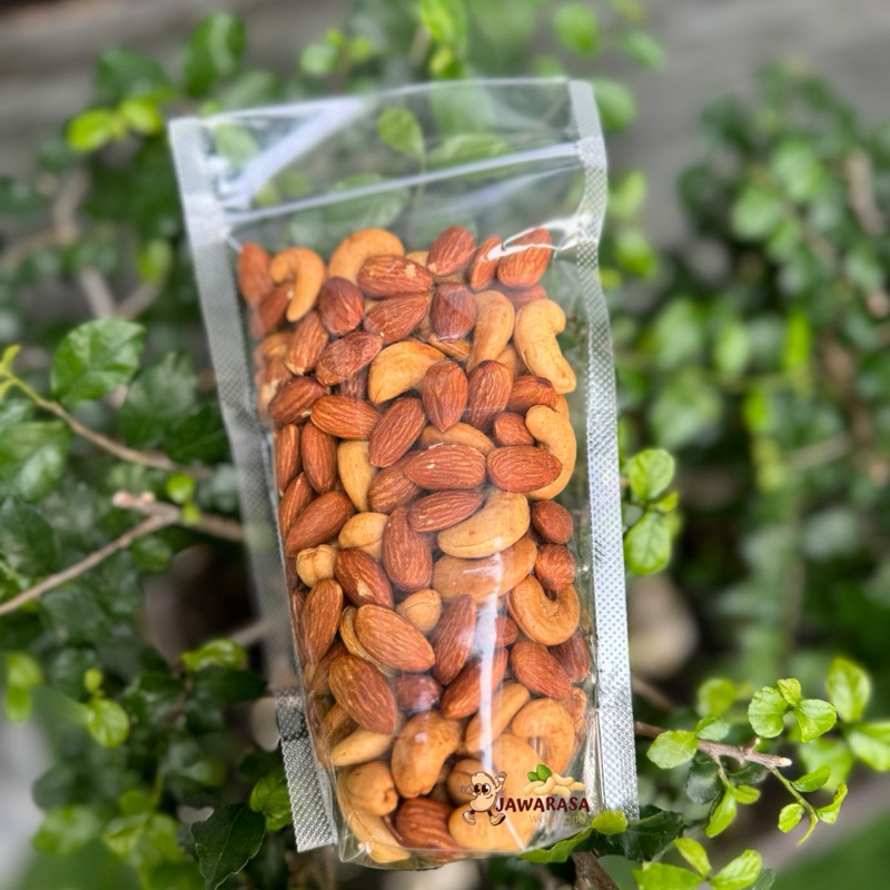 

250gr ALMOND METE PANGGANG OVEN ROSTED MIX ALMOD CASHEW PREMIUM