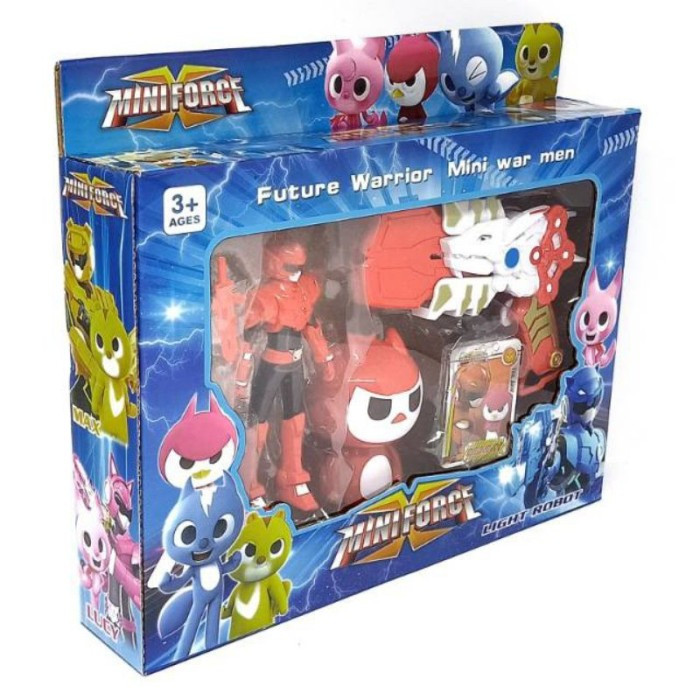 Mainan Anak Laki Laki Robot Mini Force X K12