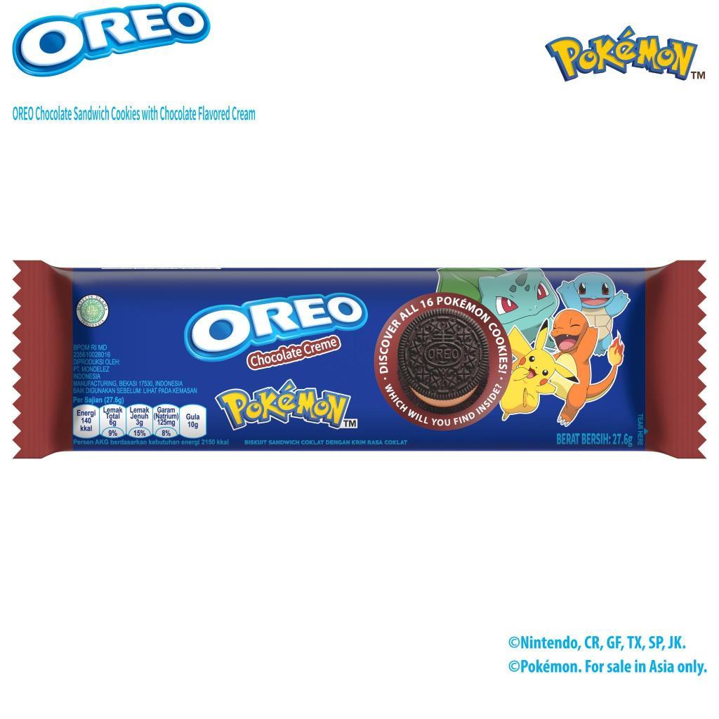 

Oreo Biskuit Chocolate Pcs 27.6gr Untuk Snack Sekolah