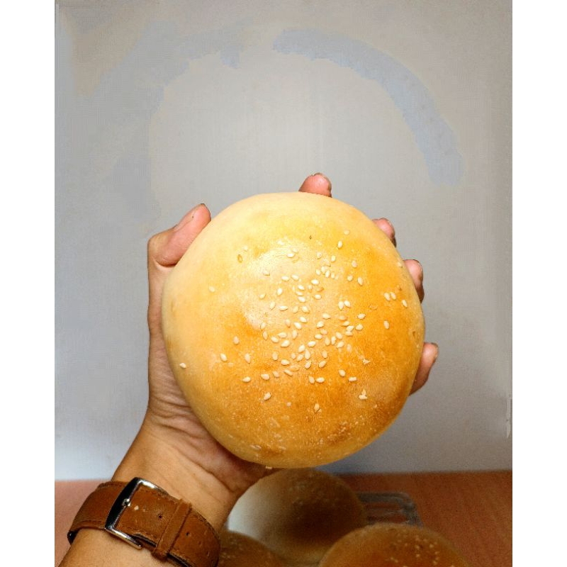 

Roti Burger Wijen Super Jumbo [4 pcs] 12 cm