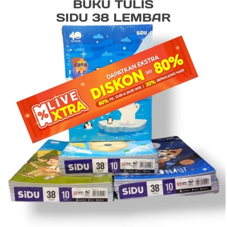 

KODE N54U BUKU TULIS SIDU 38 LEMBAR ISI 1 PCS BUKU SEKOLAH BUKU KWARTO