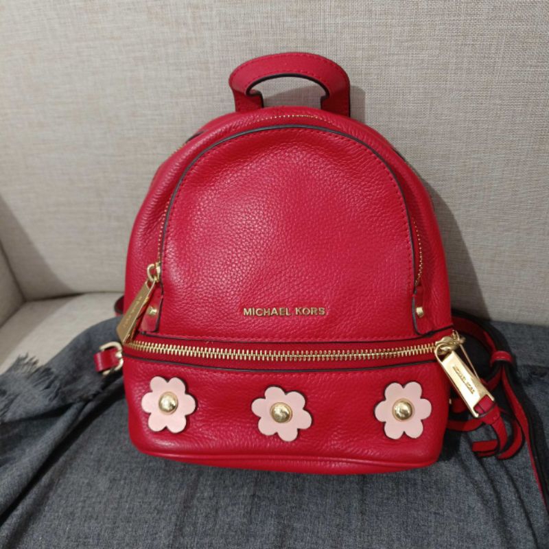 ❌SOLD❌Tas Wanita Ransel Mini MK Mich@el K0rs Rhea Backpack