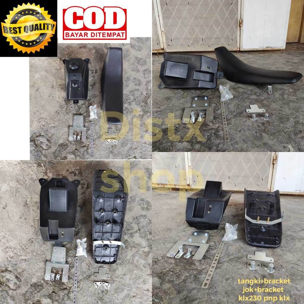 JOK TANGKI+BRACKET KLX 230 PNP KLX 150 DTRACKER SADEL TANGKI KLX 230 TRAIL SUPERMOTO MOTOCROSS