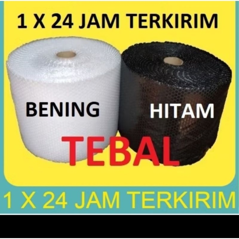 

BUBBLE WRAP BENING UKURAN 31cm X 50m plastik pengaman paket bungkus paket