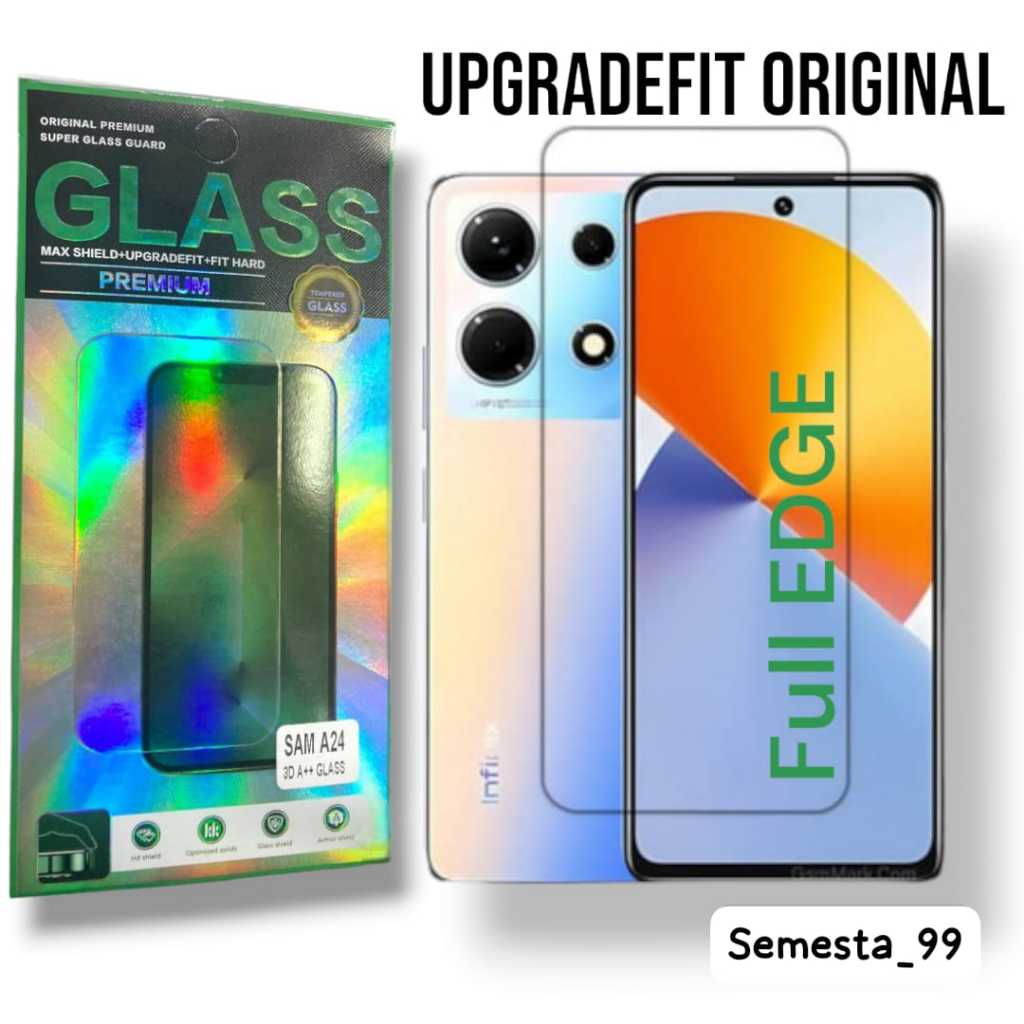 Upgradefit  Tempered Glass Original Infinix Note 40 30 30Pro 12 2023 12i 12Pro 12 VIP 12 G96 11 11s 