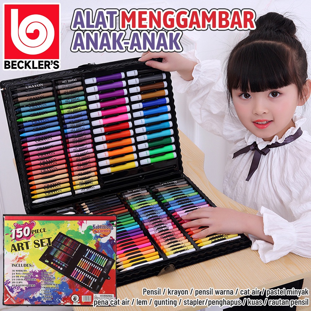

KODE G25X Becklers Alat Menggambar Crayon Set 15 PCS Colouring set 15pcs Pensil Warna dan Alat Menggambar DIY
