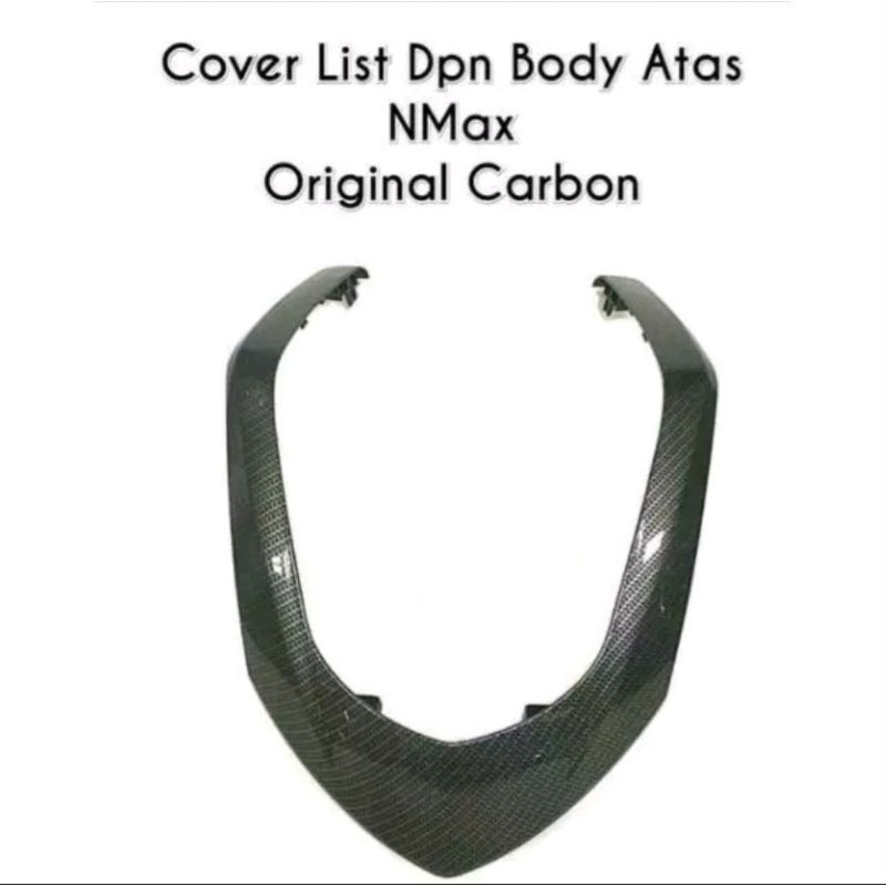 Cover List Depan Body Atas Nmax Old Carbon Nemo