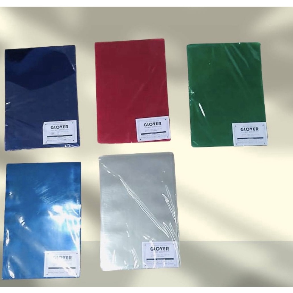 

KODE C46E Plastik Mika Jilid Ukuran Folio Bening dan Warna