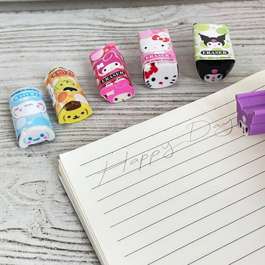 

PENGHAPUS LONJONG SANRIO UNTUK ANAK SEKOLAH TERMURAH LUCU BISA COD alat tulis bisa import hapusan