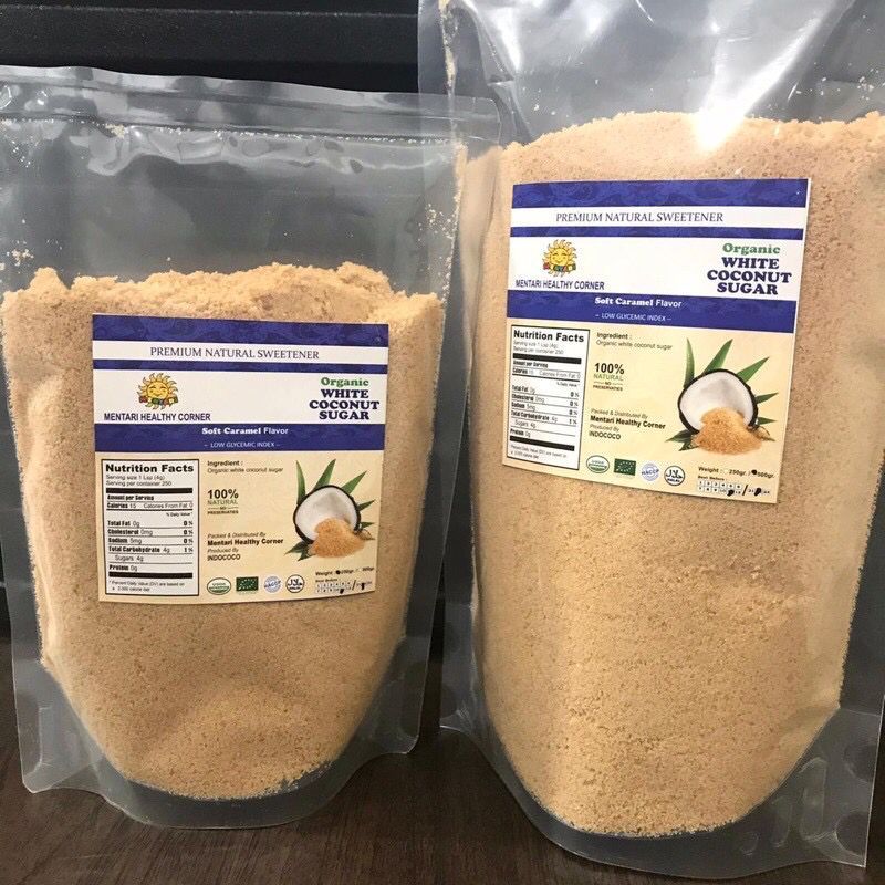 

Organic White Coconut Sugar 1kg / Gula Kelapa Organik White 1kg